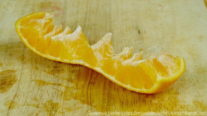 Hogyan lehet csökkenteni a mandarin, hogy úgy nézett ki, szép a szilveszteri asztalra