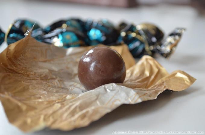 Candy „Három csokoládé”. Oldalirányban görgethető további képek megtekintéséhez