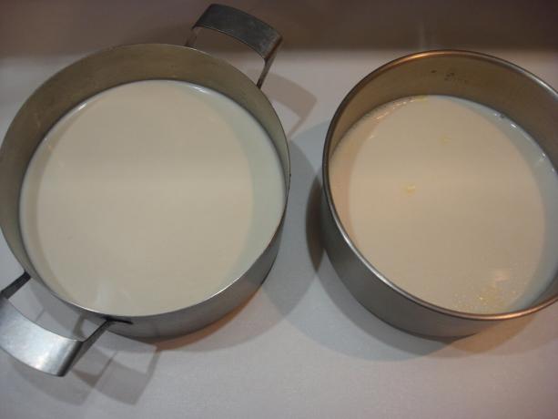 Kép venni a szerző (jobb tejet egy termosz a bal a kukta)