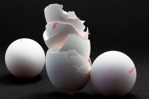 A tojáshéjak segítségével pótolhatja a szervezet kalciumhiányát (Fotó: Pixabay.com)