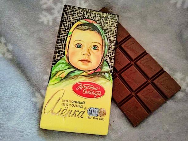 Modern design csokoládé Alenka