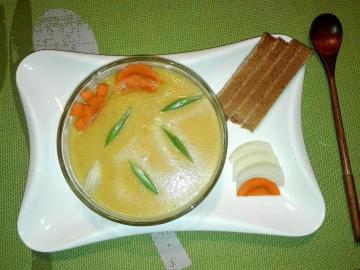 Húsmentes hagyma és a sárgarépa leves. Könnyebb és ízletesebb, mint te biztosan nem próbáltam!
